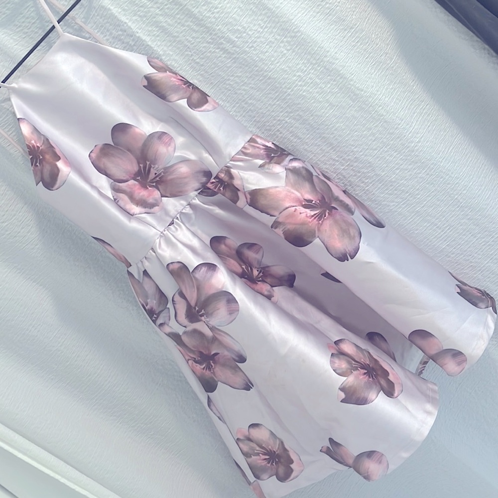 Flirty floral dress